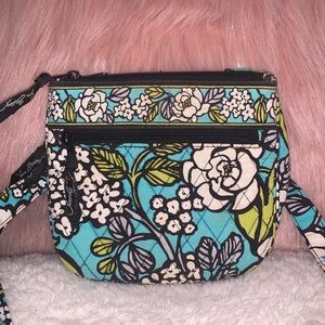 Vera Bradley Retired Island Blooms Print Crossbody